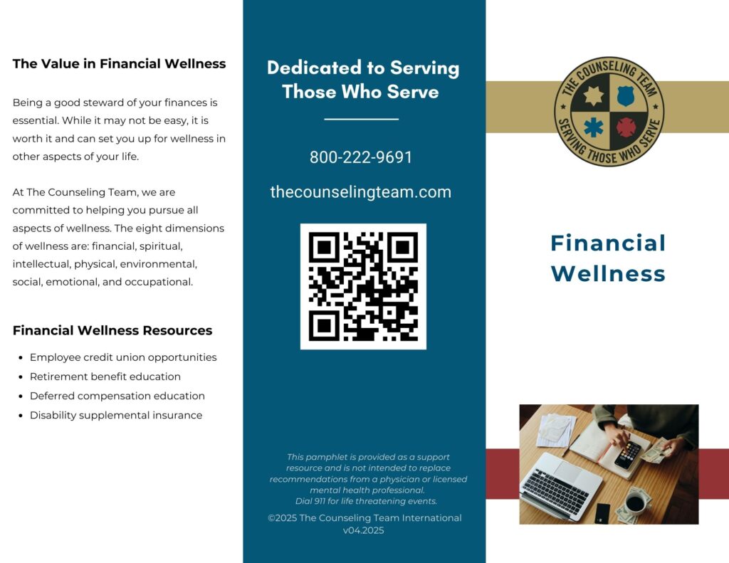 TCTI trifold financial wellness Wellness Library
